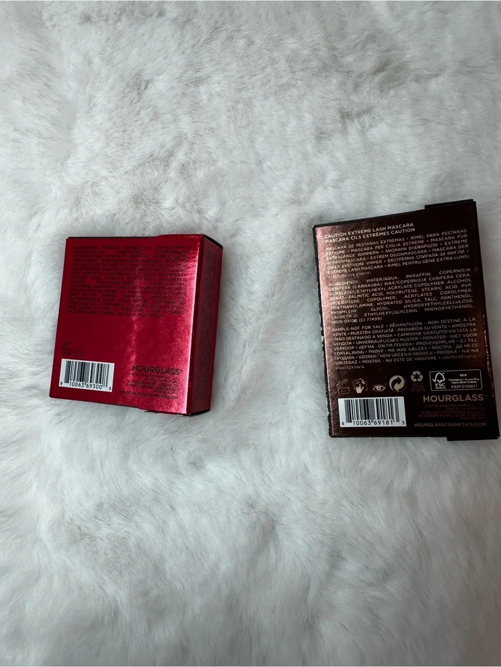 Hourglass Veil Translucent Setting Powder & Lipstick Duo - Gold and Red